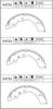 ASIMCO K4724 Brake Shoe Set
